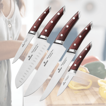 Set of chef's knives